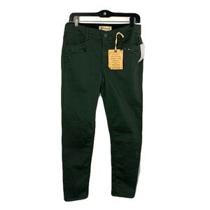 NWT Democracy Women’s 8 Dark Olive Green Abtechnology Ankle Skimmer Slim Jeans